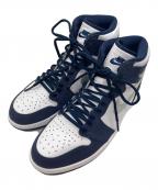 NIKEナイキ）の古着「Air Jordan 1 Retro High OG CO.JP」｜ホワイト×ネイビー