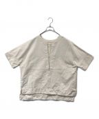 TODAYFULトゥデイフル）の古着「Cotton Pique Blouse/コットンピケブラウス」｜アイボリー