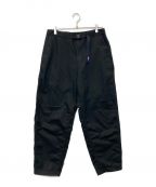 THE NORTHFACE PURPLELABELザ・ノースフェイス パープルレーベル）の古着「Stretch Twill Wide Tapered Pants」｜ブラック