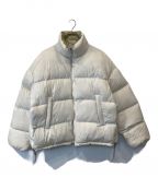 TANAKAタナカ）の古着「CLASSIC DOWN JACKET　ダウンジャケット　ST-124　」｜ホワイト