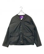 THE NORTHFACE PURPLELABELザ・ノースフェイス パープルレーベル）の古着「Midweight 65/35 Hopper Field Cardigan」｜グレー