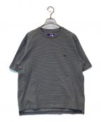 THE NORTHFACE PURPLELABELザ・ノースフェイス パープルレーベル）の古着「MOSS STITCH FIELD H/S TEE」｜グレー