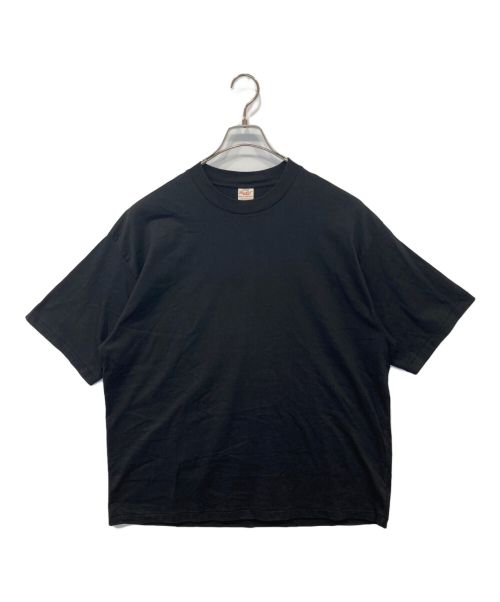 gold（ゴールド）gold (ゴールド) 20/1 GIZA COTTON 1-PACK REGULAR T-SHIRT ブラック サイズ:Lの古着・服飾アイテム