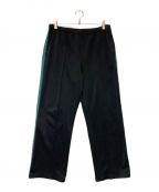 Needles×Wild Life Tailorニードルズ×ワイルドライフテイラー）の古着「18AW SIDE LINE CENTER SEAM PANTS」｜ブラック