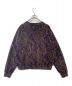 Needles (ニードルズ) Crew Sweat Shirt - C/PE Paisley Velour Jq NS255 パープル サイズ:M：13000円