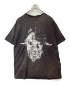 SAINT MICHAELセントマイケル）の古着「Go To Hell ゴートゥーヘルTシャツSM-S22-0000-020」｜ブラック