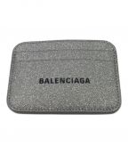 BALENCIAGAバレンシアガ）の古着「CASH CARD HOLDER 593812・8160・P・1317 カードケース」｜シルバー