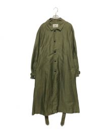 OUTIL（ウティ）の古着「MANTEAU UZES」｜オリーブ