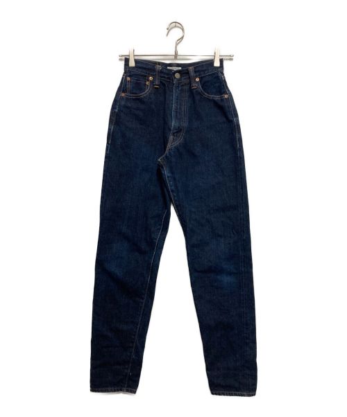 leno（リノ）LENO (リノ) LUCY HIGH WAIST TAPERED JEANS　L2002-J006 インディゴ サイズ:SIZE00の古着・服飾アイテム