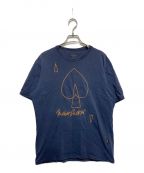 Vivienne Westwood ANGLOMANIAヴィヴィアンウエストウッドアングロマニア）の古着「プリントTシャツ」｜ネイビー