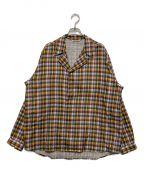 AURALEEオーラリー）の古着「GIZA LIGHT WEIGHT DOUBLE-CLOTH P/O SHIRTS」｜マルチカラー