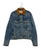 Denim & Supply Ralph Laurenデニム＆サプライ ラルフローレン）の古着「ネイティブ柄ブランケットデニムジャケット」｜インディゴ