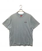 SUPREMEシュプリーム）の古着「Washed Script S/S」｜スカイブルー