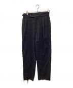 Needlesニードルズ）の古着「Tucked Side Tab Trouser」｜ネイビー