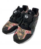 PUMA×ATMOS×THREE TIDES TATTOOプーマ×アトモス×スリータイズトゥー）の古着「Disc Blaze」｜ブラック