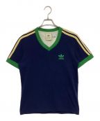 adidas×WALES BONNERアディダス×ウェールズボナー）の古着「Short Sleeve Vintage Tee」｜ネイビー