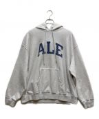 blurhms ROOTSTOCKブラームスルーツストック）の古着「PRINT Sweat Hoodie P/O Big/プリントスウェットパーカーピーオービッグ」｜ホワイト