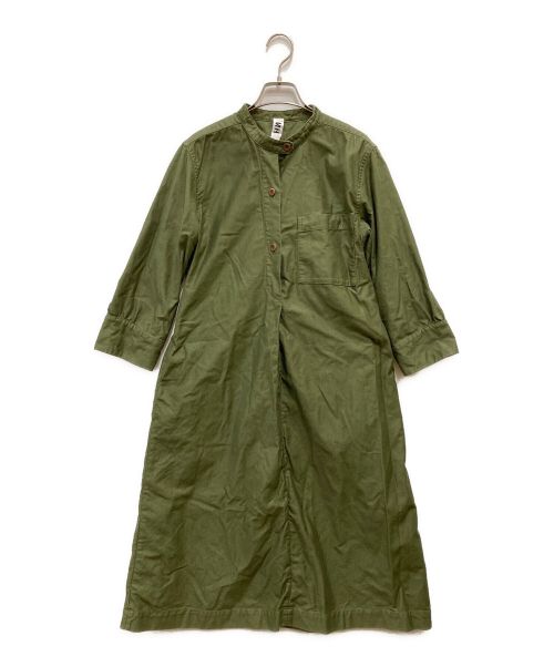 MHL（エムエイチエル）MHL (エムエイチエル) LIGHT MOLESKIN OP オリーブ サイズ:1の古着・服飾アイテム