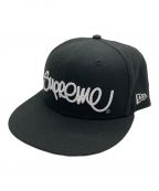 SUPREME×New Eraシュプリーム×ニューエラ）の古着「Handstyle New Era Cap」｜ブラック