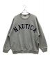 NAUTICA（ノーティカ）の古着「アーチロゴスウェット」｜グレー