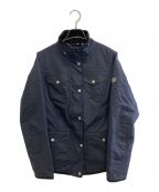 Barbourバブアー）の古着「WAX COTTON TEMPLATES JACKET」｜ネイビー