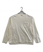 YSTRDY'S TMRRWイエスタデイズトゥモロウ）の古着「BAGGY TEE LS COTTON 24/1 JERSEY」｜アイボリー