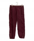 SUPREMEシュプリーム）の古着「Warm up pants」｜ボルドー