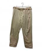 MAISON EUREKAメゾンエウレカ）の古着「VINTAGE REWORK CHINOS / ヴィンテージリワークチノ」｜ベージュ