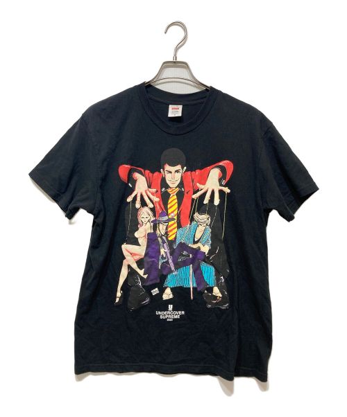 UNDERCOVER（アンダーカバー）UNDERCOVER (アンダーカバー) SUPREME (シュプリーム) Lupin Tee ブラック サイズ:Ⅿの古着・服飾アイテム