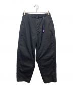 THE NORTHFACE PURPLELABELザ・ノースフェイス パープルレーベル）の古着「Stretch Twill Wide Tapered Pants」｜ブラック