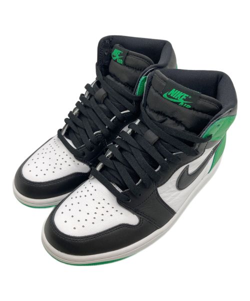 NIKE（ナイキ）NIKE (ナイキ) ハイカットスニーカー / Air Jordan 1 Retro High グリーン×ブラック / Celtics/Black and Lucky Green サイズ:US8の古着・服飾アイテム