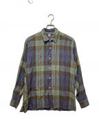 KAPTAIN SUNSHINEキャプテンサンシャイン）の古着「Regullar Collar Shirt」｜グリーン