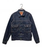 BURGUS PLUSバーガスプラス）の古着「デニムジャケット / Natural Indigo 2nd Type Denim Jacket」｜インディゴ