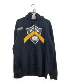 NEIGHBORHOODネイバーフッド）の古着「CREW HOODED SWEATSHIRT/パーカー」｜ブラック