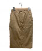 HYKEハイク）の古着「COTTON TWILL ARMY CHINO SKIRT」｜ベージュ