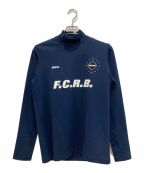 F.C.R.B.エフシーアールビー）の古着「L/S WIND PROOF MOCK NECK TOP」｜ネイビー