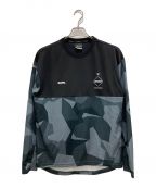 F.C.R.B.エフシーアールビー）の古着「CAMOUFLAGE PRACTICE L/S TOP」｜ブラック