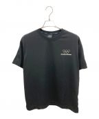 F.C.R.B.エフシーアールビー）の古着「BACK PANEL S/S BIG TEE」｜ブラック