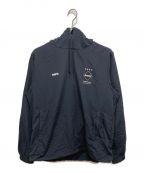 F.C.R.B.エフシーレアルブリストル）の古着「LOGO APPLIQUE PULLOVER HOODED ANORAK」｜ブラック