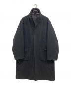 UNIVERSAL PRODUCTS.ユニバーサルプロダクツ）の古着「WOOL STAND COLLAR COAT」｜ブラック