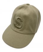 sacaiサカイ）の古着「WOOL MELTON S CAP/ウールメルトンSキャップ」｜ベージュ