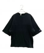 Champion×N.HOOLYWOODチャンピオン×エヌ ハリウッド）の古着「REVERSE WEAVE Short Sleeve Sweatshirt」｜ブラック