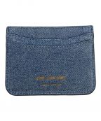 Aime Leon Doreエメ レオン ドレ）の古着「Denim Leather Card Holder」｜インディゴ