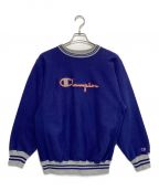 Champion REVERSE WEAVEチャンピオン リバース ウィーブ）の古着「クルーネックスウェット」｜ブルー