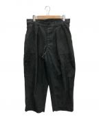 A.PRESSEアプレッセ）の古着「USAF Hemmed Bottoms」｜ブラック