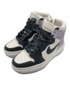 NIKEナイキ）の古着「WMNS AIR JORDAN 1 ELEVATE HIGH DN3253-500 エアジョーダン」｜ホワイト×パープル