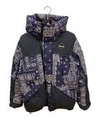 F.C.R.B.エフシーレアルブリストル）の古着「DOWN BENCH PARKA」｜ネイビー