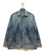 A.PRESSEアプレッセ）の古着「US NAVY Denim Jacket」｜ブルー