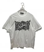 DSQUARED2ディースクエアード）の古着「SHARK PRINT T-SHIRT シャーク プリント Tシャツ」｜ホワイト