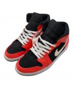 NIKEナイキ）の古着「AIR JORDAN 1MID」｜ブラック×ピンク